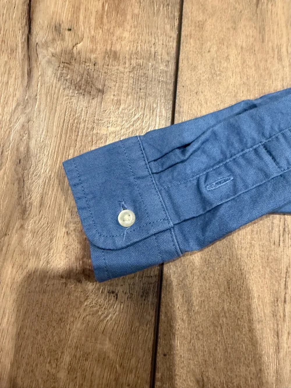 Ralph Lauren Boys Oxford Shirt in Bastille Blue Size 3